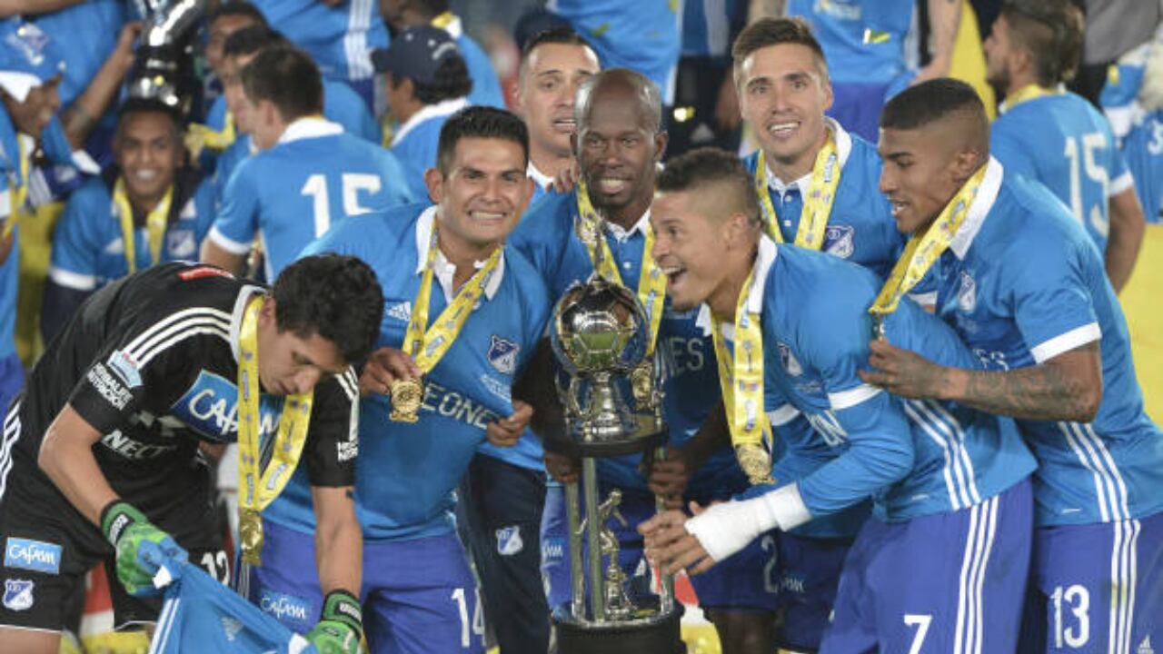 Ayron del Valle hizo parte del título de Millonarios en el 2017-II