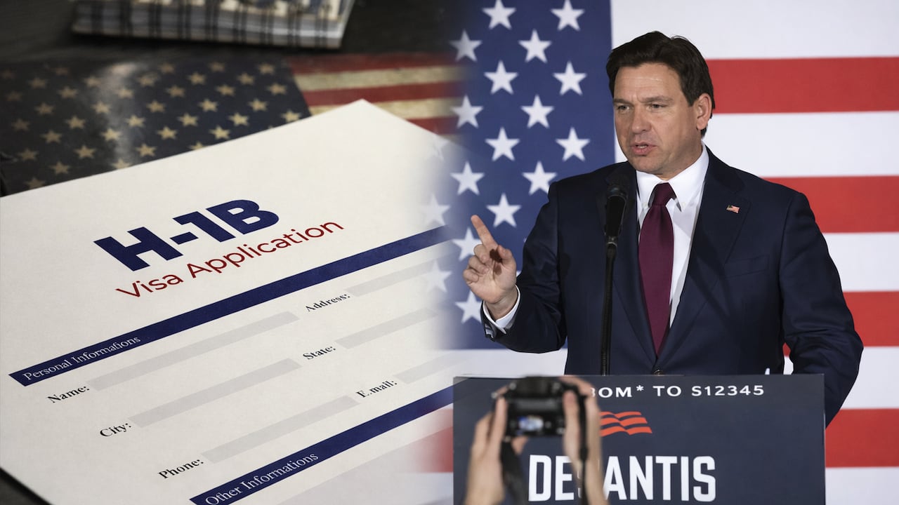 Universidades de Florida no contratarán nuevos profesores con visa H-1B, tras solicitud de Ron DeSantis.