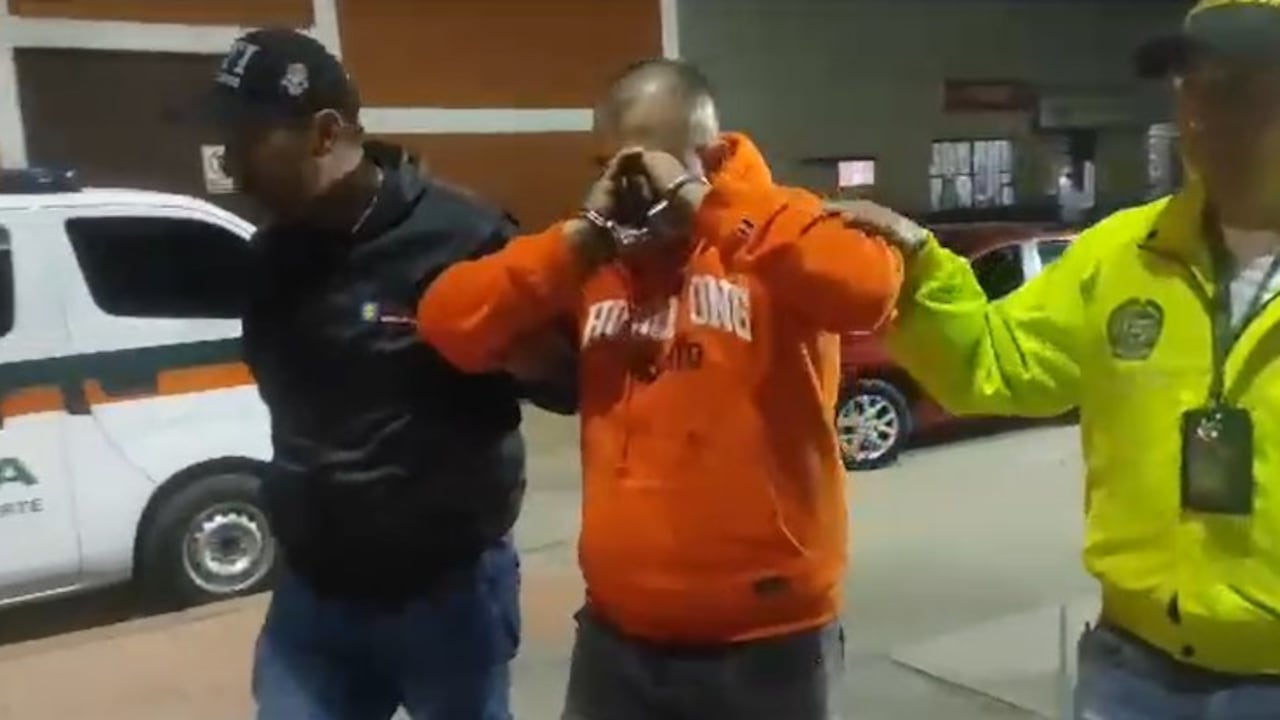 Julio César Martínez Caro, presunto presunto asesino de Sebastián Valverde, el joven que fue atacado para robarle unos euros en Bogotá.