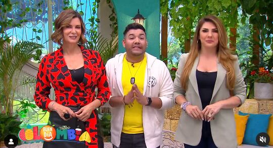 Presentadores de 'Buen día, Colombia'