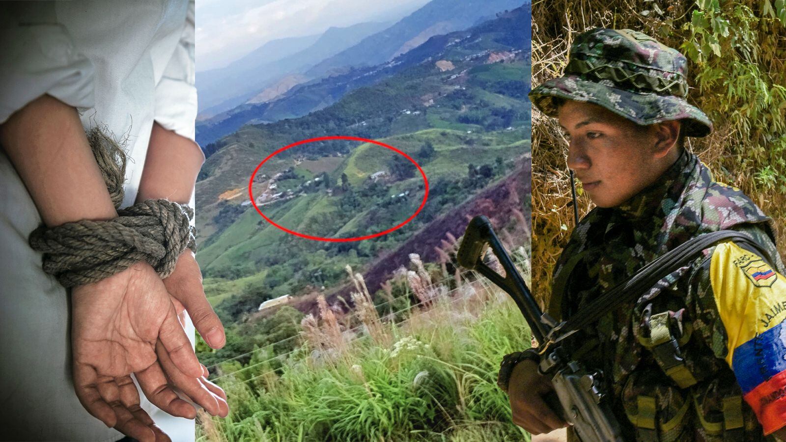 Estas son las condiciones en las que viven los secuestrados de las disidencias de Mordisco.