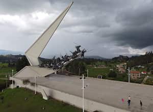 Monumento de Lanceros del Pantano de Vargas
Paipa Boyaca en temporada de navidad
Foto Guillermo Torres Reina / Semana