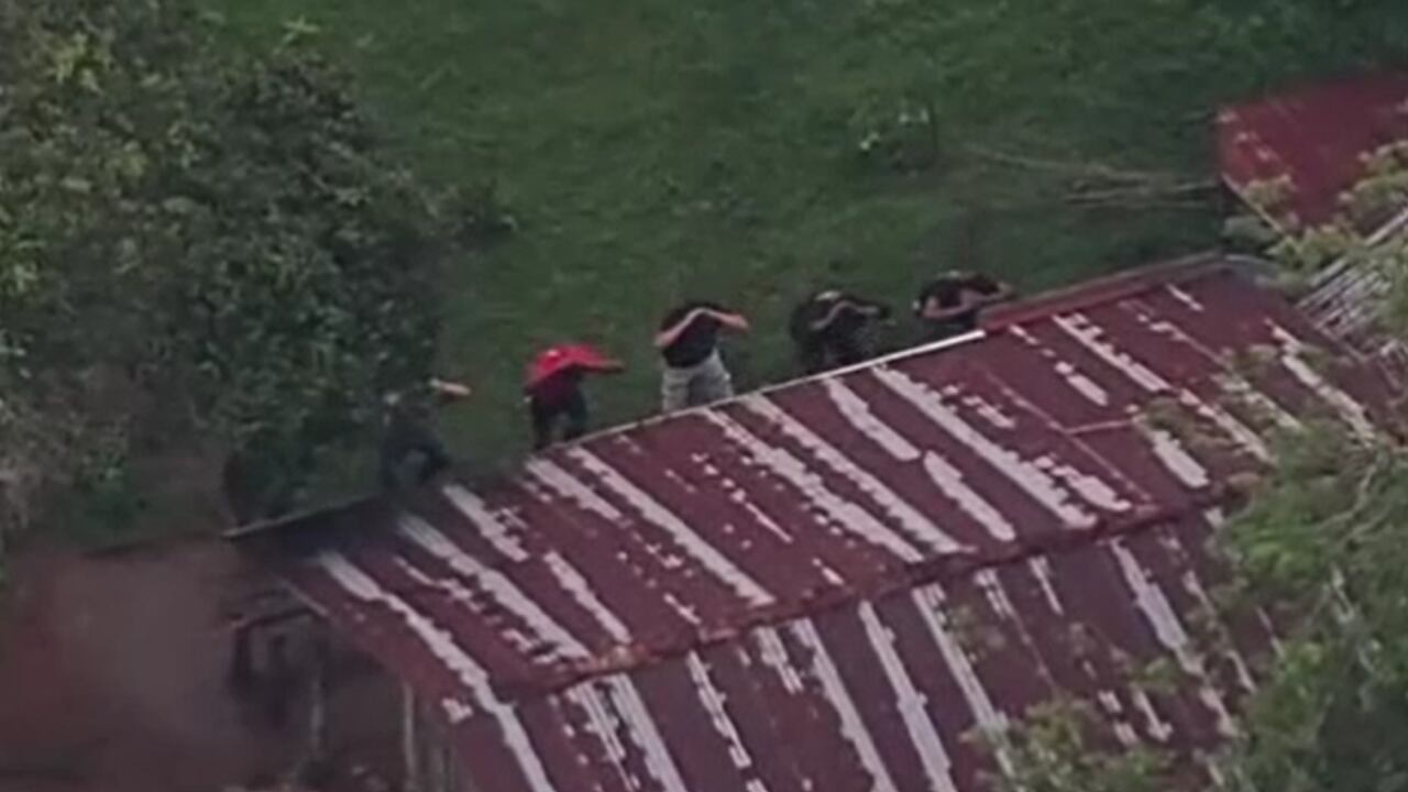 En este lugar, en Remedios, Antioquia, estuvieron secuestrados dos jóvenes para ser reclutados para el Clan del Golfo, según la Fiscalía.