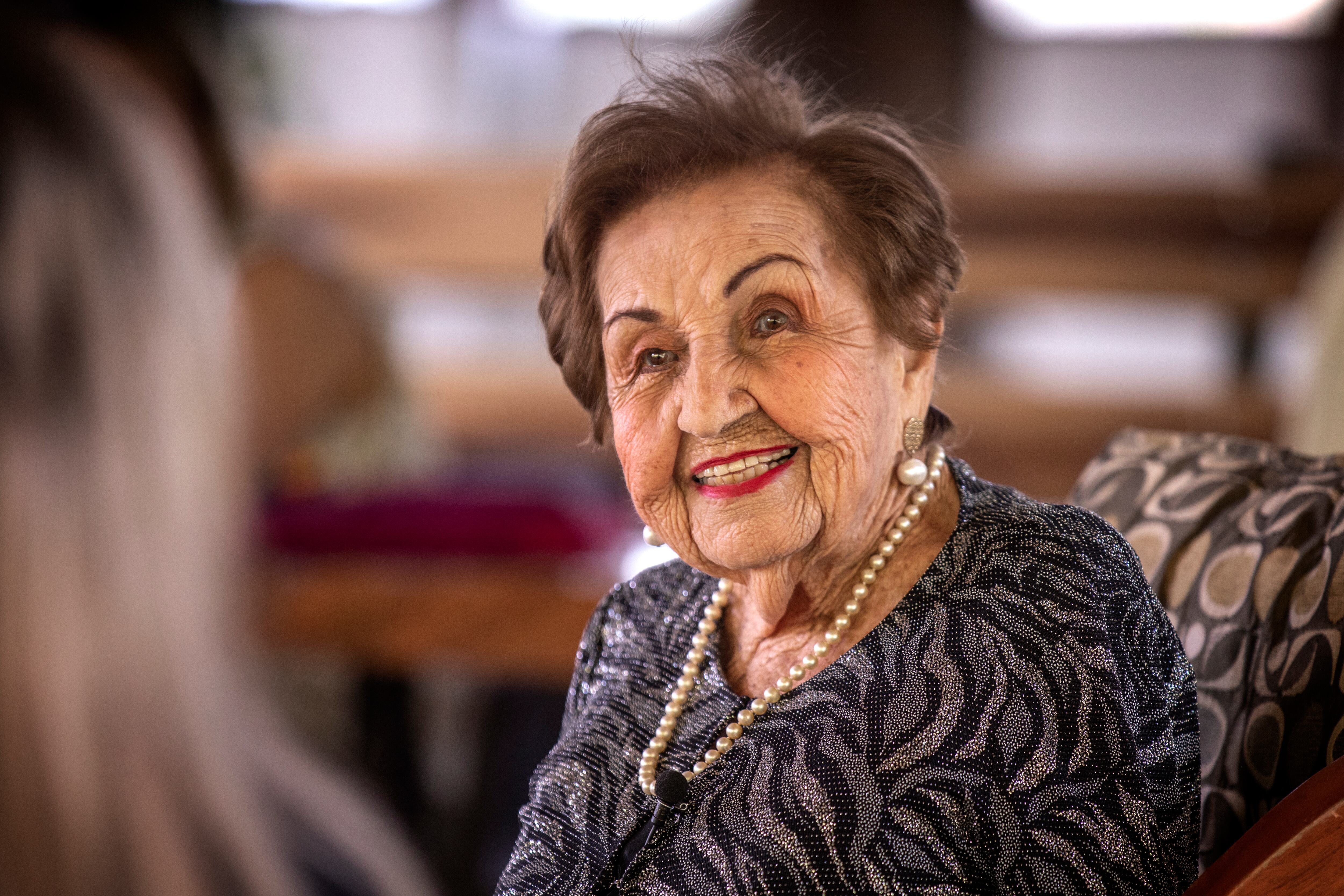 Cecilia Suárez de Hernández. Madre de Rodolfo Hernández.