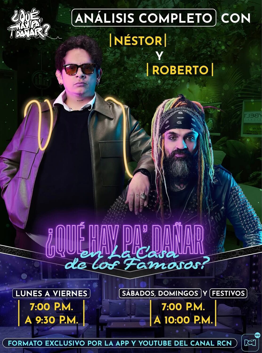 Este es el horario de transmisión del nuevo programa del Canal RCN.