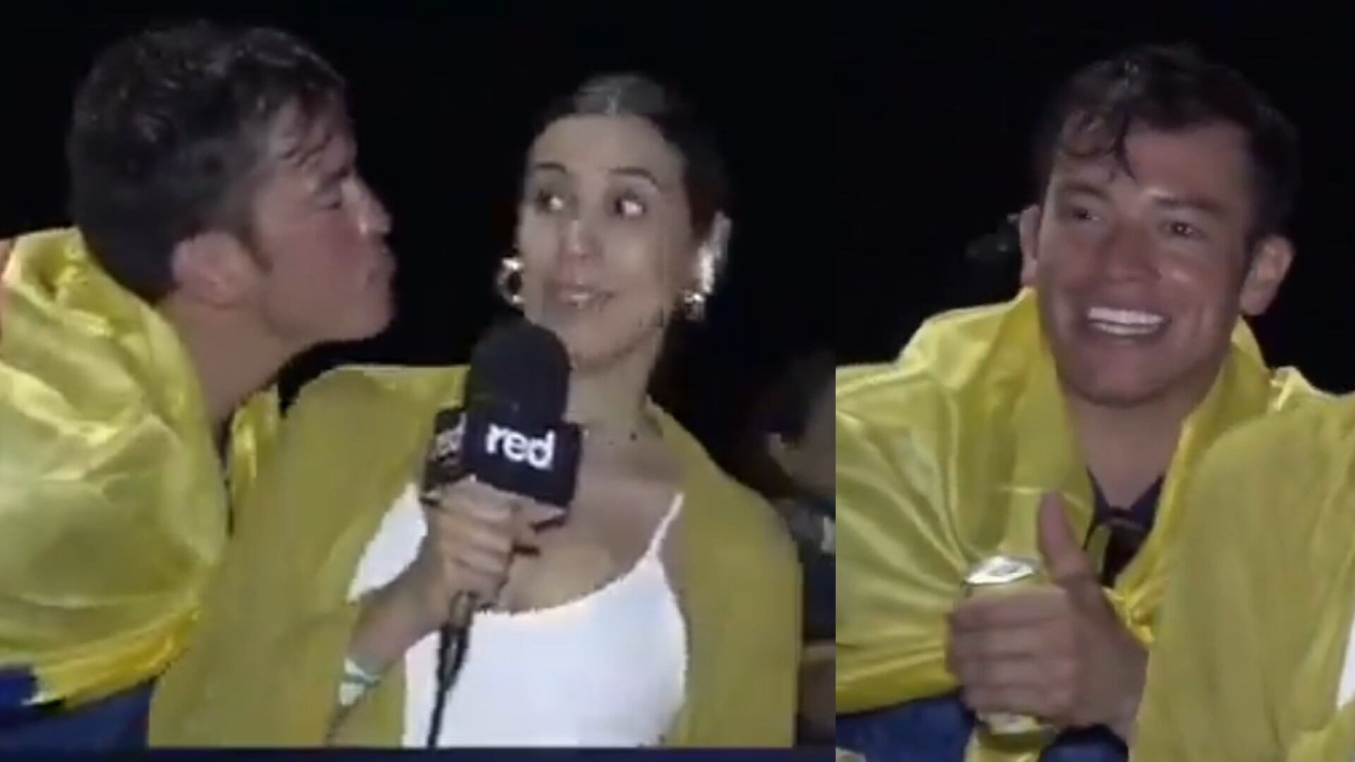 El presidente del Conejo de Duitama, Boyacá, Julián Andrés Gómez Martínez, intentó besar a la fuerza a la periodista María Juliana Correa, de Red+.