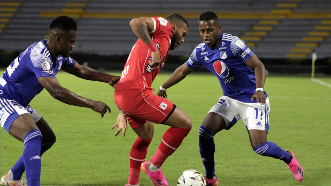 Millonarios vs. América de Cali - Liga Betplay. Prensa Dimayor
