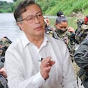 Presidente Gustavo Petro compartió mapa del Catatumbo marcado con siglas del ELN.