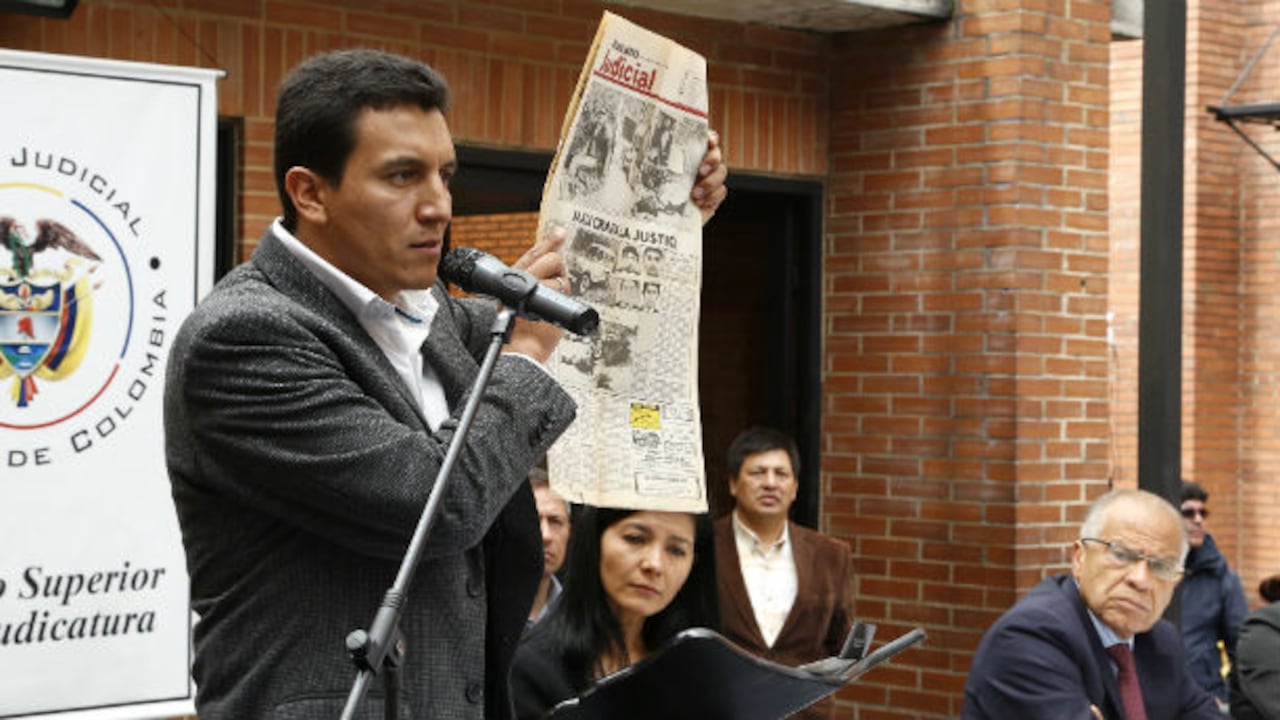 Mario Salgado es hijo de Arturo Salgado funcionario asesinado.