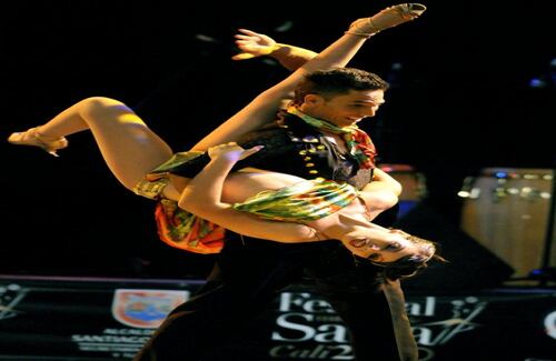 Carlos Andrés Realpe Gómez y Valentina Vargas, categoría parejas.