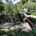 Las lluvias afectaron el puente que comunica a San Benito y Aguadas, en Santander.