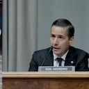 Bernie Moreno, senador de Ohio, en el marco de su participación como observador electoral.