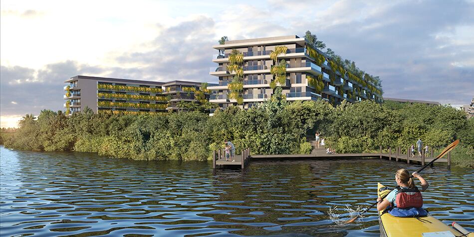 En el condominio morros se puede disfrutar del mar Caribe.