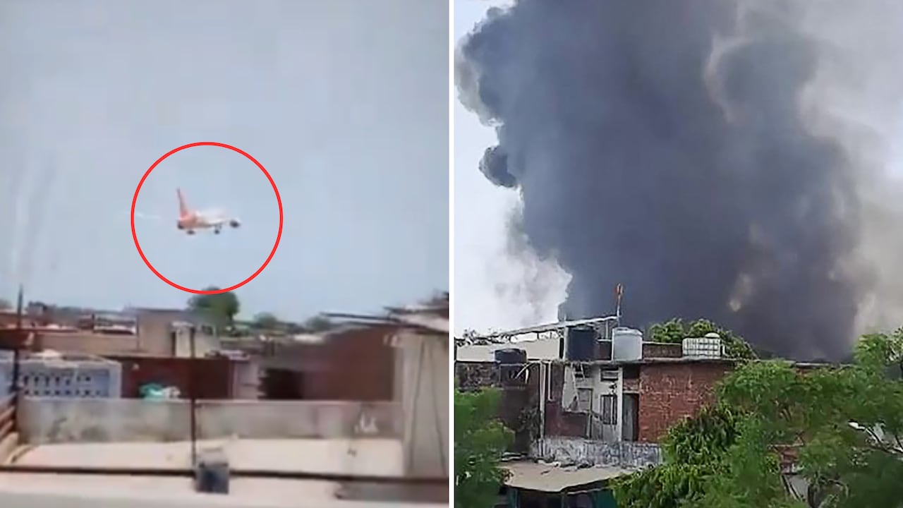 Al menos 240 personas iban a bordo de la aeronave.