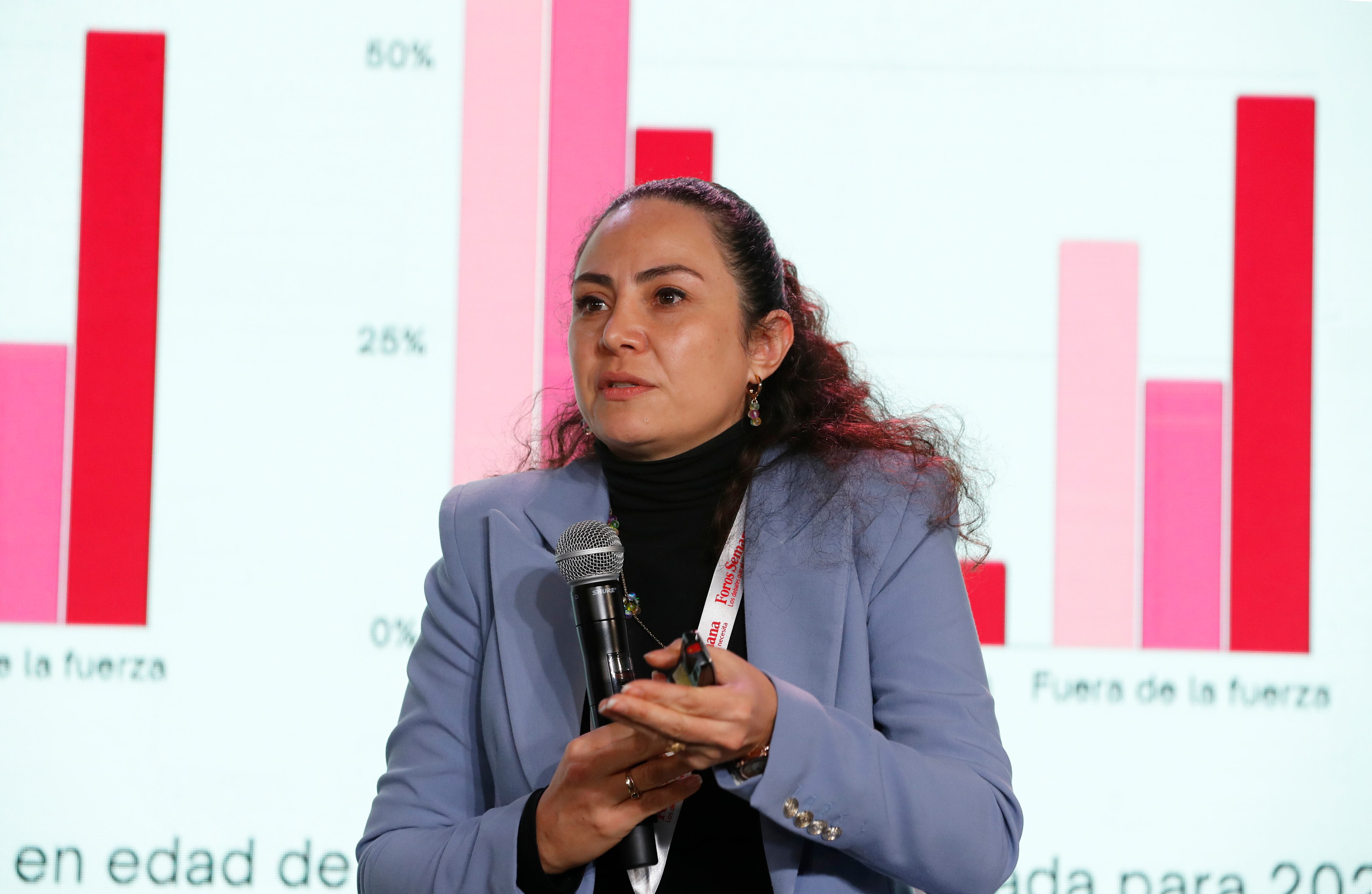 Foro 'Liderazgo y equidad de género'
Piedad Urdinola Directora general del DANE
Foros Semana
Bogota marzo 28 del 2023
Foto Guillermo Torres / Semana