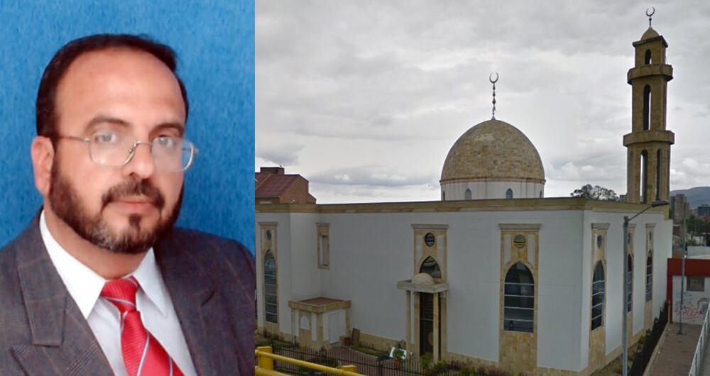 Sheik Ahmad Tayel, vocero de la comunidad musulmana en Colombiana.