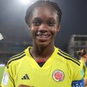 Linda Caicedo, jugadora colombiana.