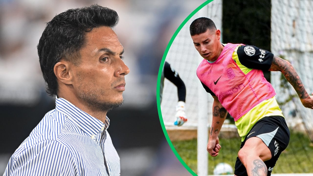 La primera decisión de Lucas González sobre James Rodríguez en Atlético Nacional.
