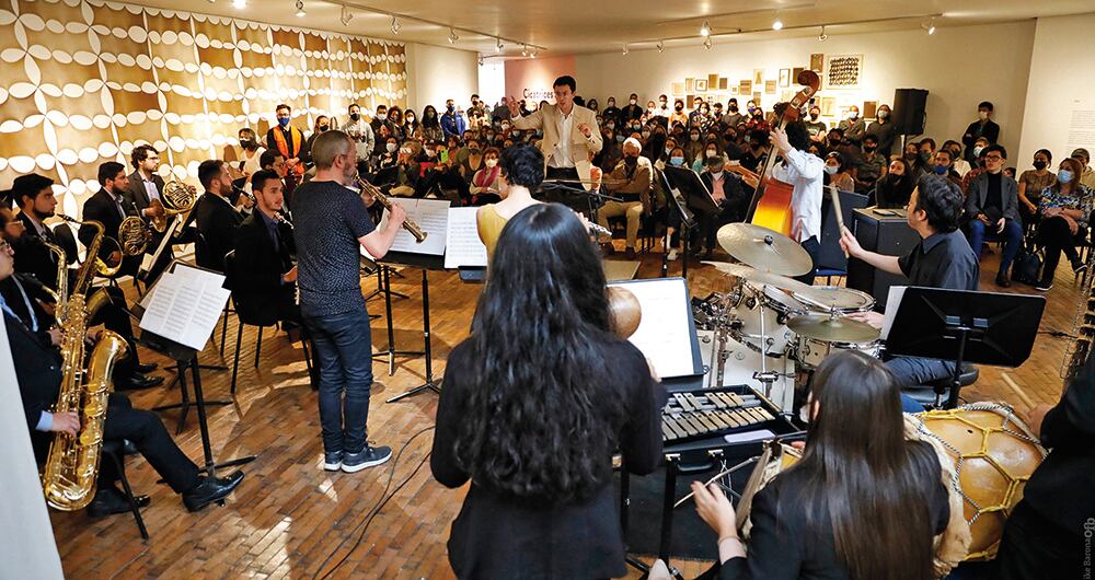 Música contemporánea en el Mambo. Director Leonardo Federico Hoyos.