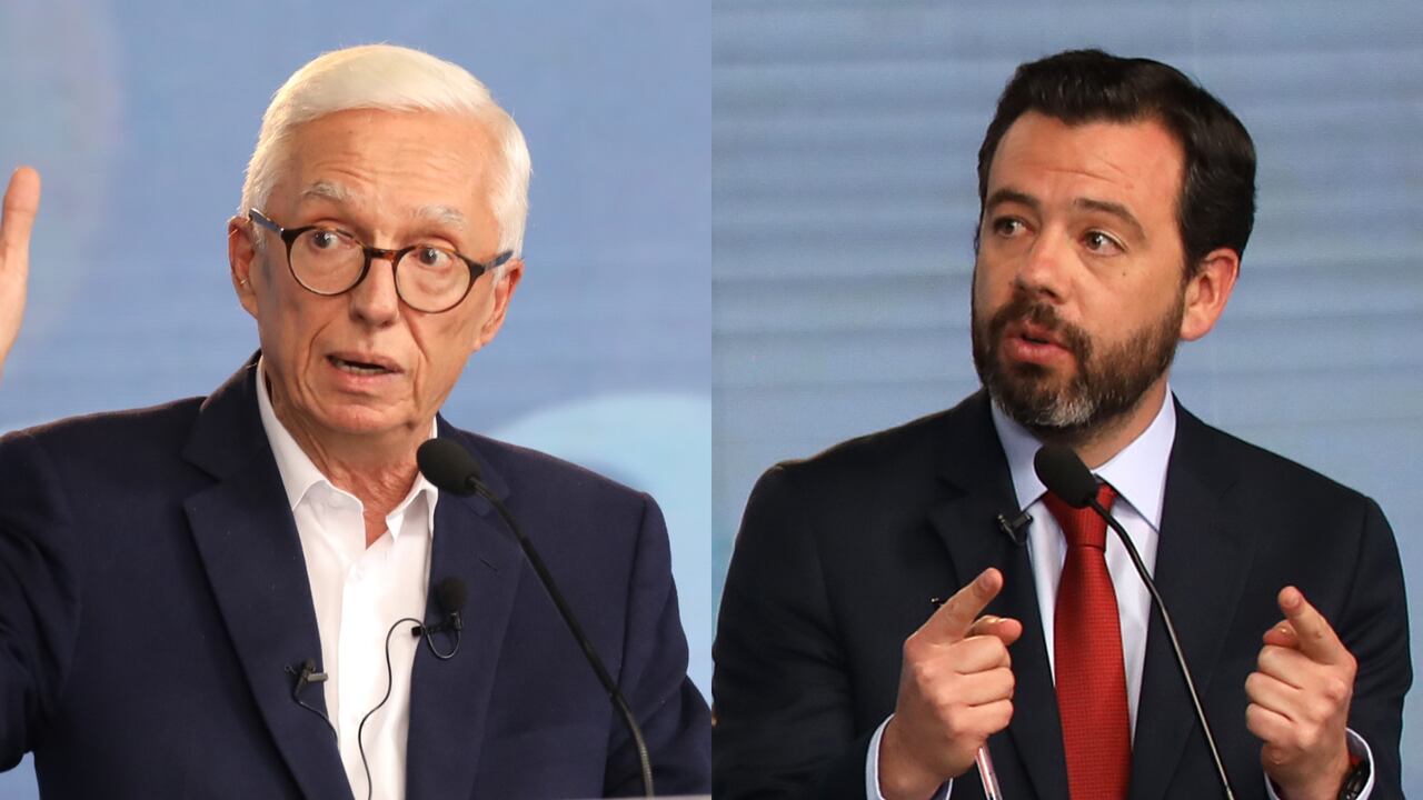 Jorge Enrique Robledo y Carlos Fernando Galán.