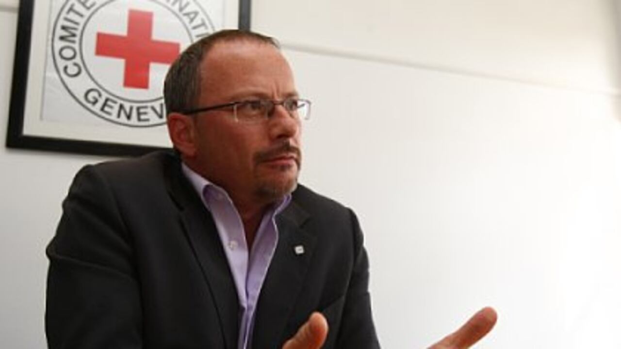 Christophe Beney, director del Comité Internacional de la Cruz Roja en Colombia. (Foto: Guillermo Torres- SEMANA)