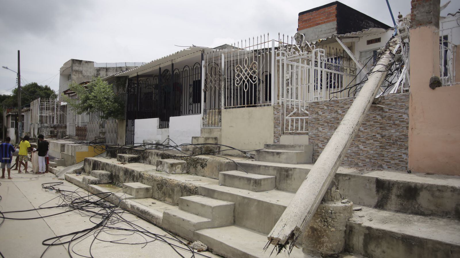 Zonas afectadas en Soledad, Atlántico.