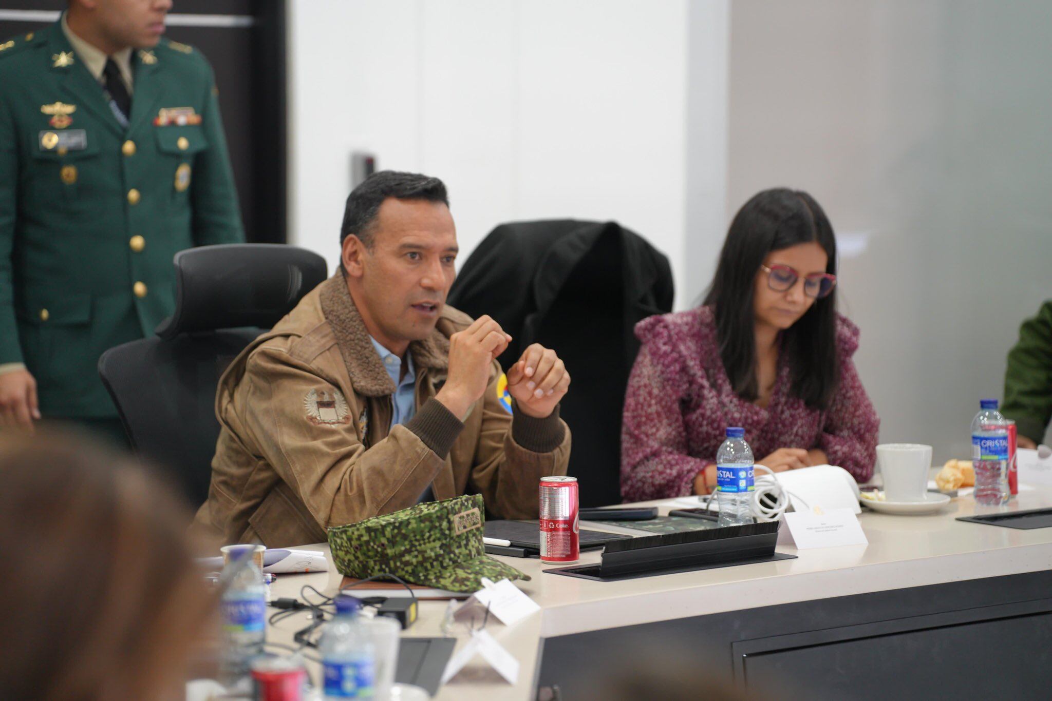 Pedro Sánchez, ministro de Defensa.