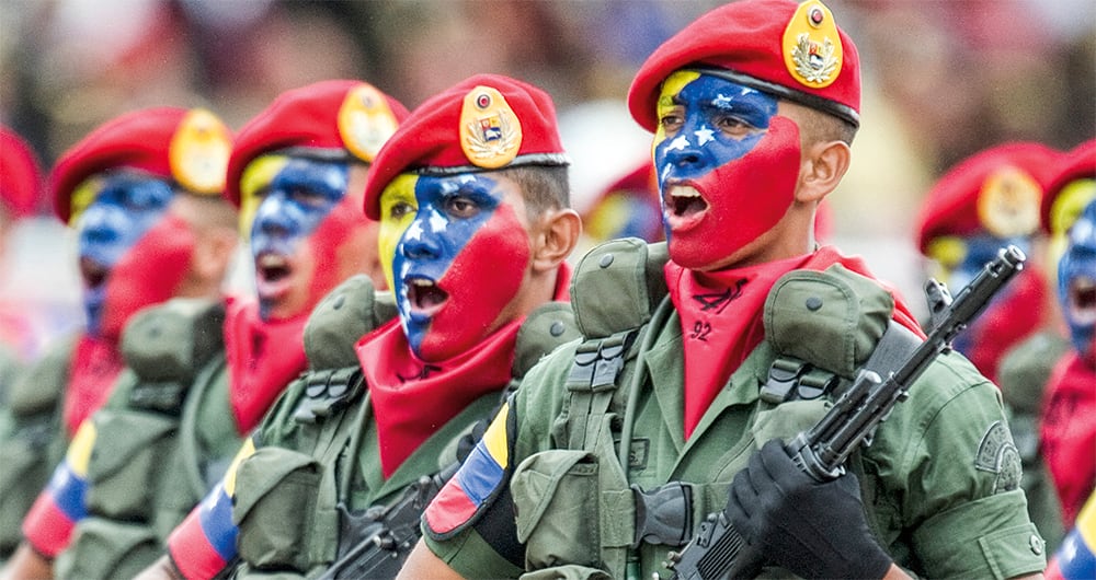 Militares venezolanos. 