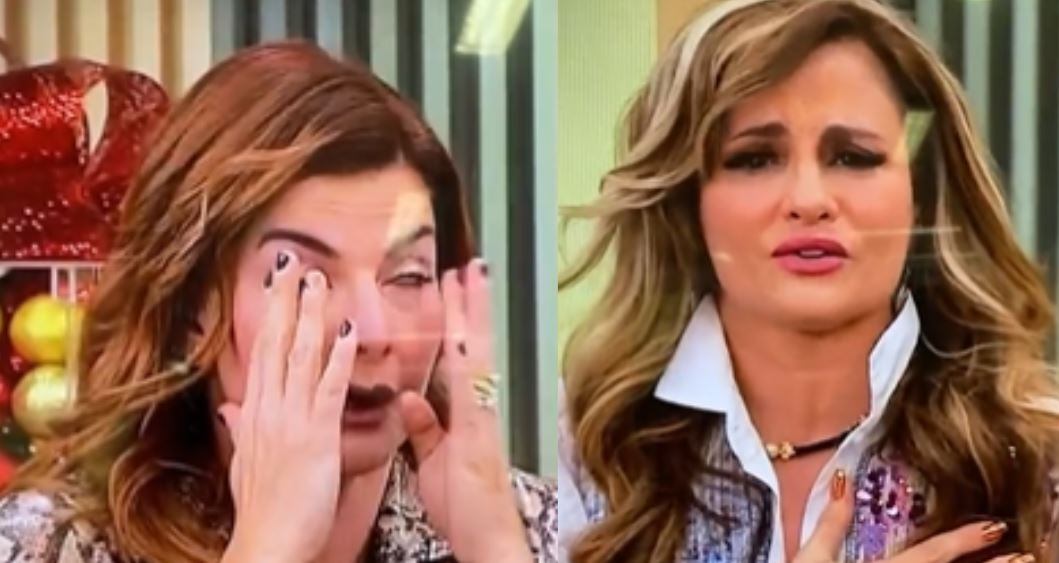 Carolina Cruz y Aura Cristina Geithner vivieron emotivo momento en Día a día