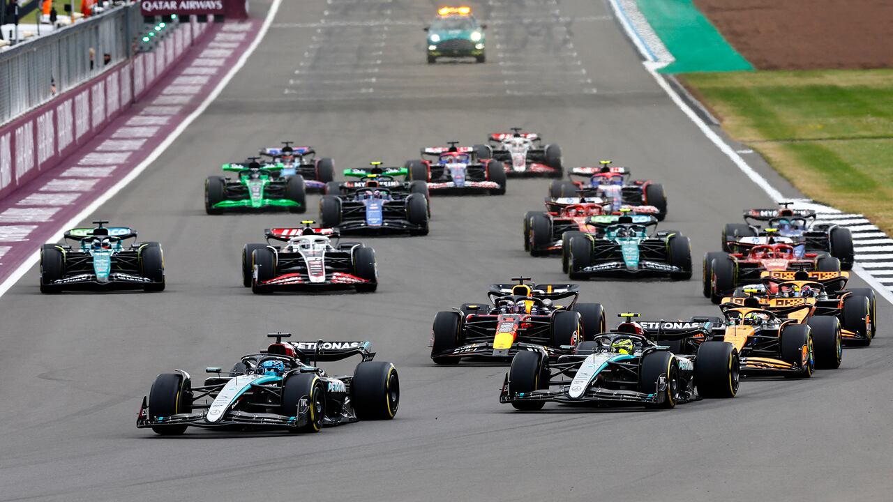 Gran Premio de Gran Bretaña . (Photo by BENJAMIN CREMEL / AFP)