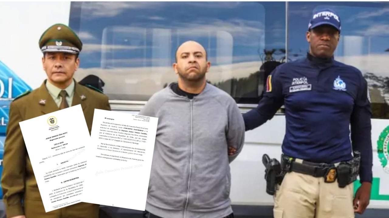 Dayonis Junior Orozco es solicitado en extradición por el crimen de un mayor de Carabineros en Chile.