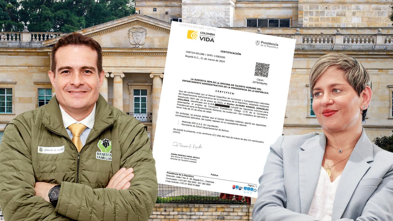 Álvaro González Hollman lidera la Consejería para la Reconciliación Nacional.