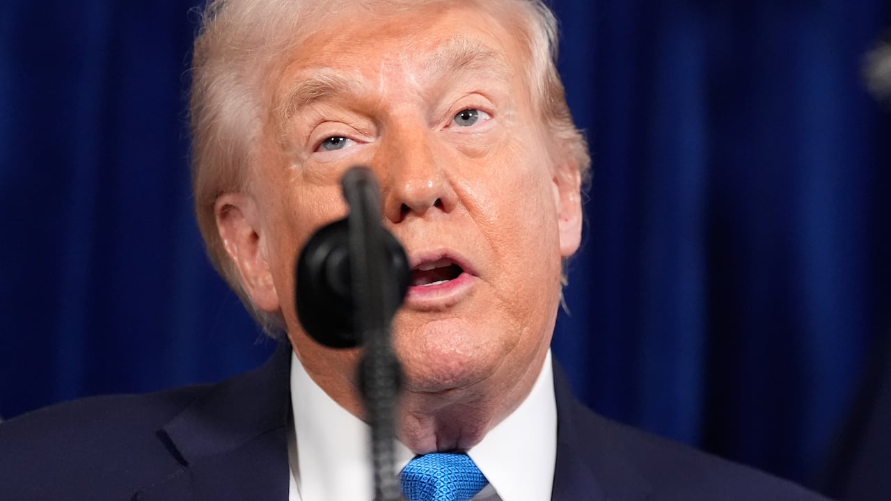 Presidente de EE. UU., Donald Trump.