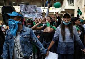 Marcha contra el aborto 18 noviembre 2021. Foto Esteban Vega La-Rotta