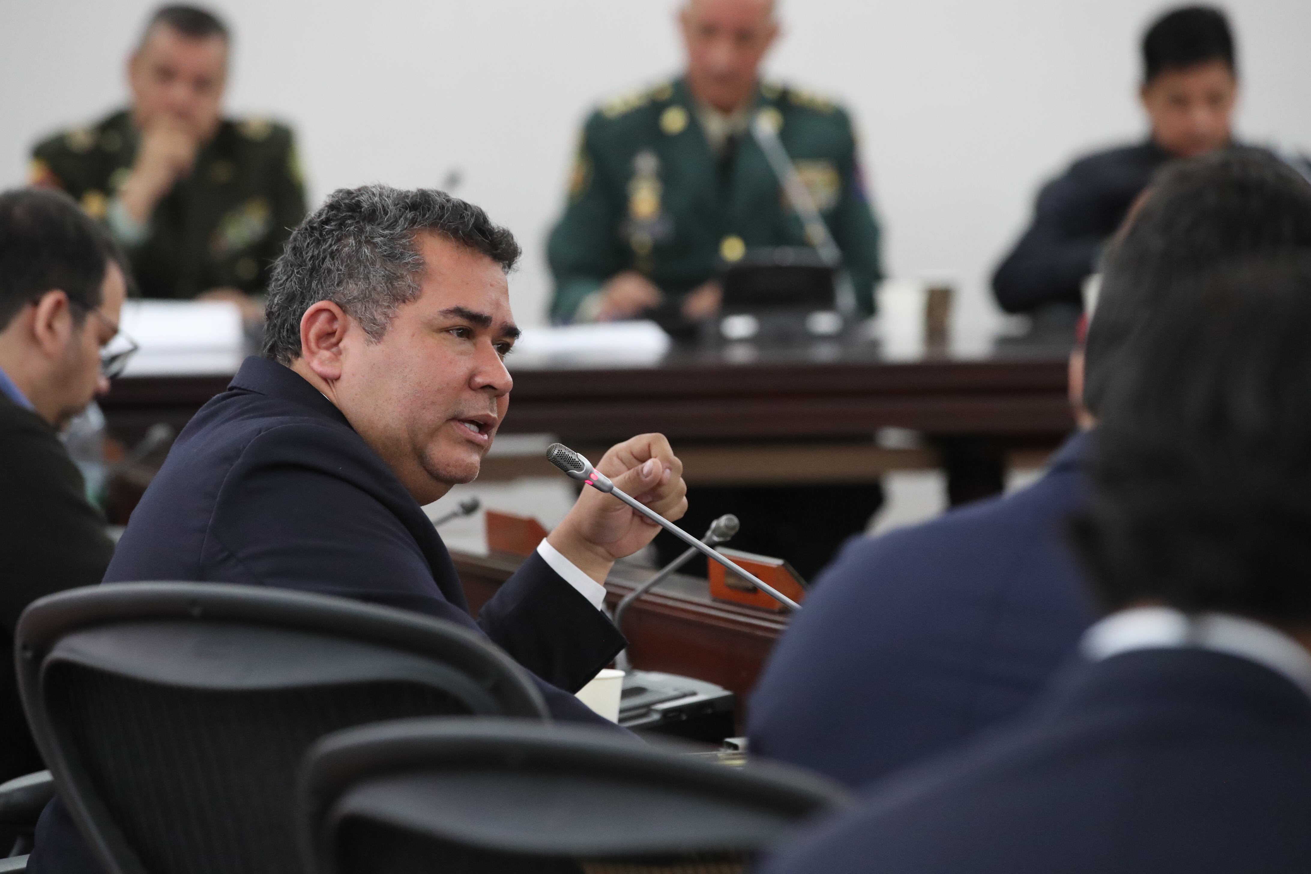 Comisión Primera del Senado debate de control político  orden público en el Valle del Cauca