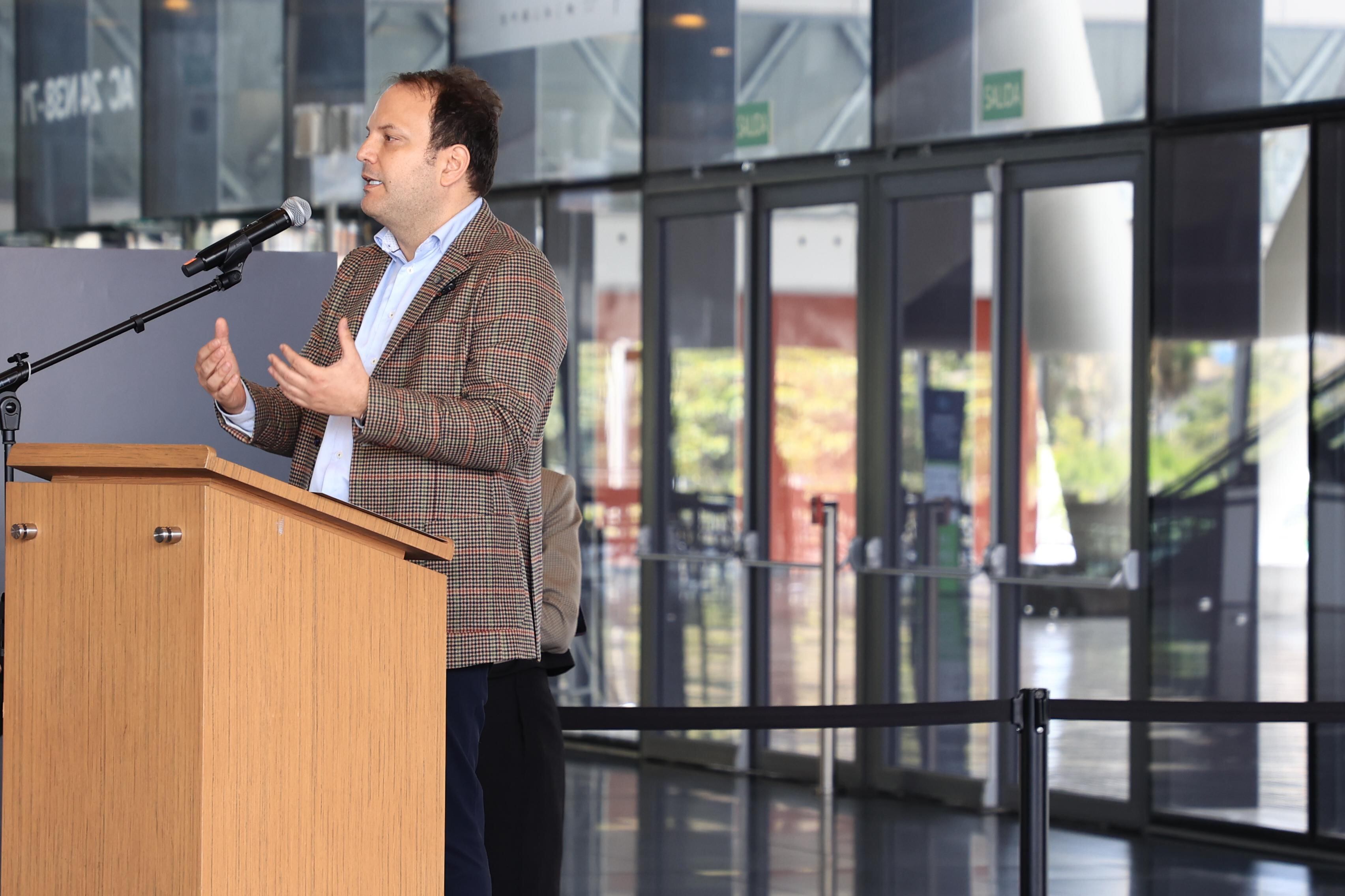 Andrés Santamaría, director del IDT