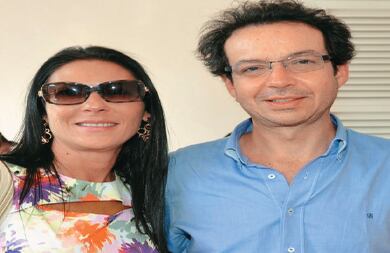 Diana Beltrán y Vicente Casas.