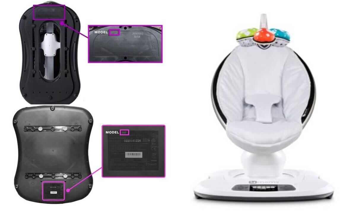 Modelos de mecedora retirados en EE. UU. tras estrangulamiento de bebé