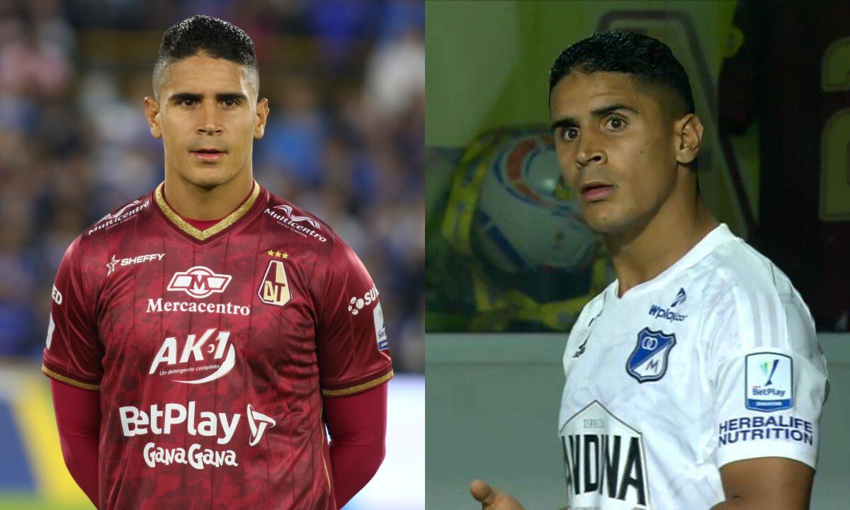 Daniel Cataño. Foto: Getty Images/Daniel Garzon Herazo/NurPhoto// Captura pantalla transmisión Win Sports.