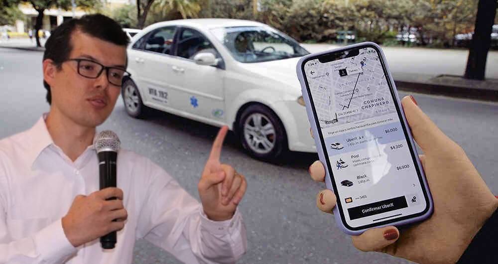 Camilo Pabón, superintendente de Transporte, abre dura investigación contra Uber y otras plataformas.