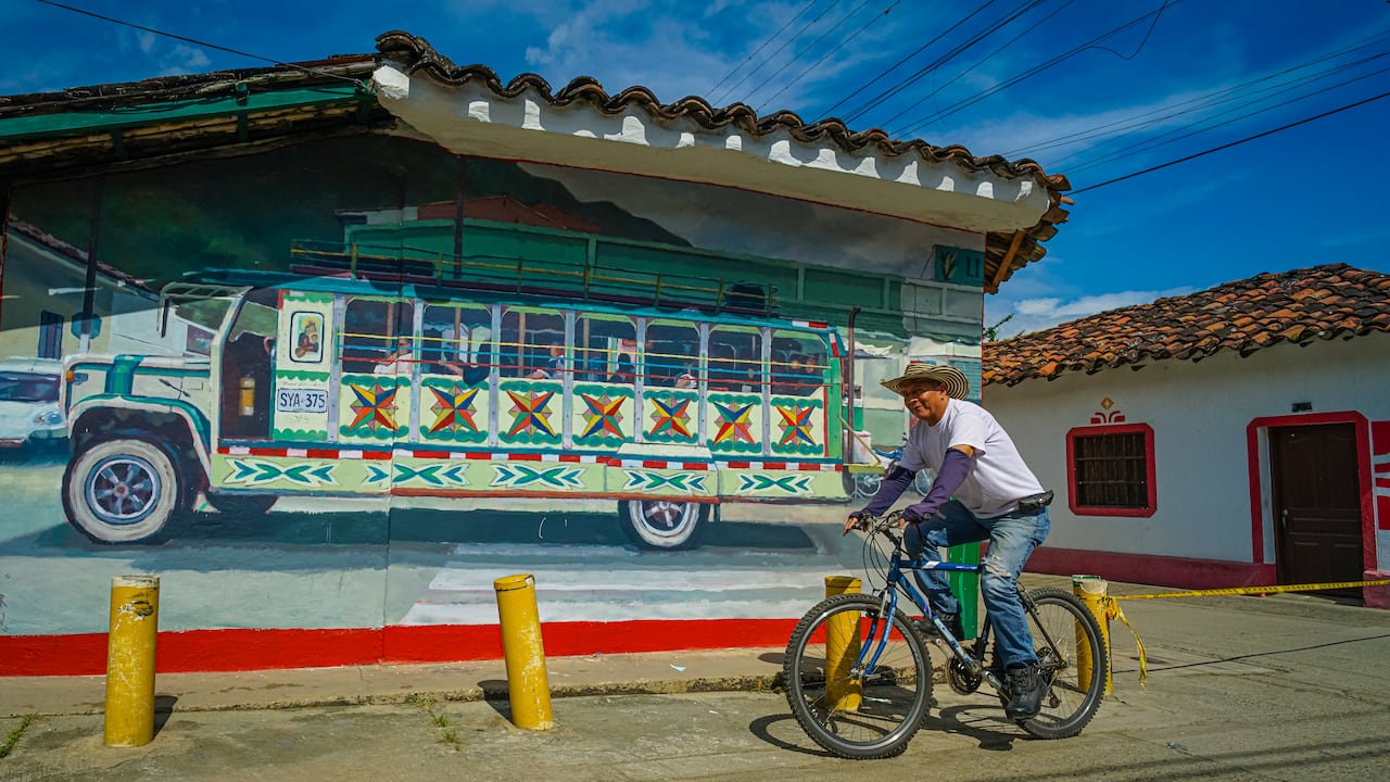 Este municipio vallecaucano destaca por sus murales. Foto Jorge Orozco / El País.