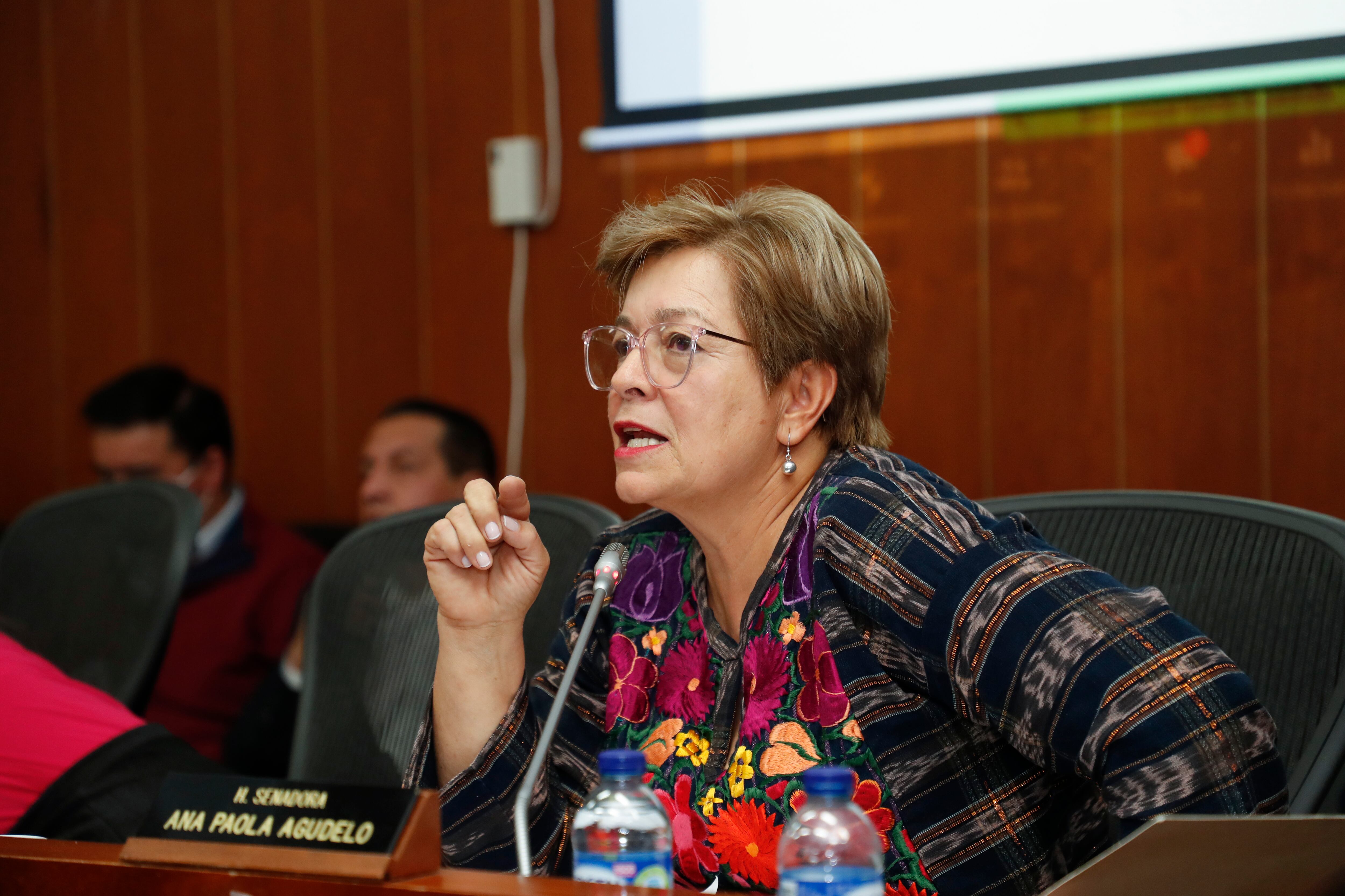 Gloria Inés Ramírez ministra de Trabajo en la Comisión Séptima del Senado 2022
Bogota agosto 16 del 2022
Foto Guillermo Torres Reina / Semana