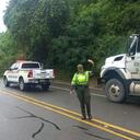 Las autoridades hicieron una serie de recomendaciones a los conductores que transitan la vía al mar.