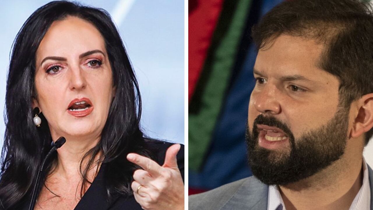 María Fernanda Cabal le dio con todo a Gabriel Boric.