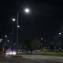 En la Avenida Ciudad de Cali se reemplazaron 850 luminarias led desde
la Avenida de Las Américas hasta la calle 63; mientras que 264 bombillas de luz blanca fueron instaladas a lo largo de la Avenida Agoberto Mejía