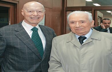 Augusto Ramírez y Belisario Betancur.