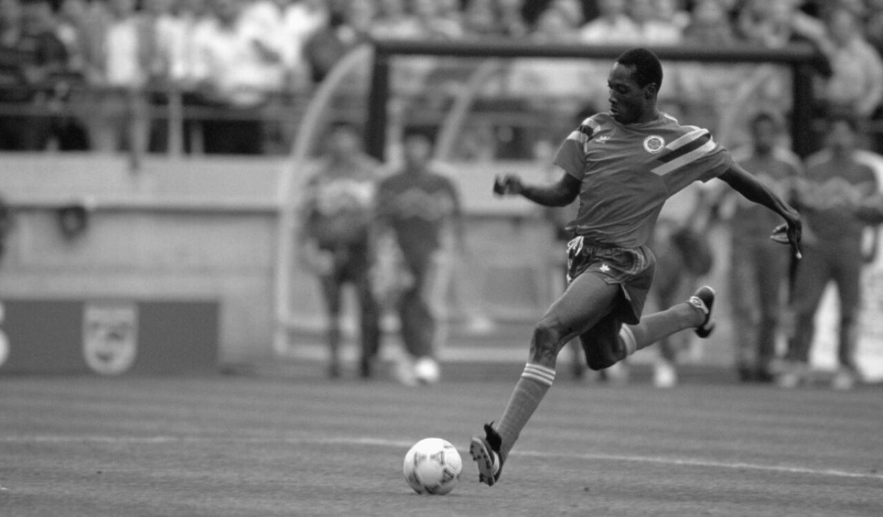 Freddy Rincón histórico jugador de la Selección Colombia