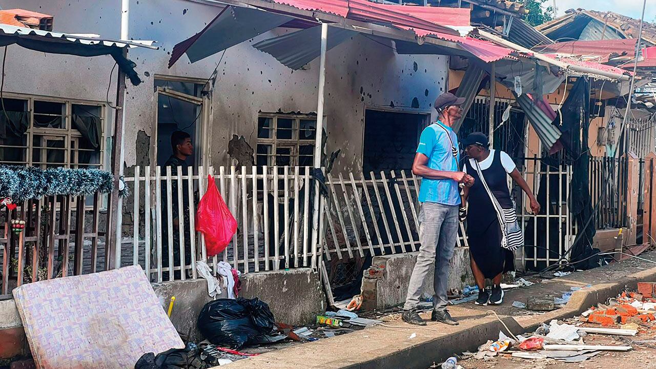 Destrucción total en múltiples casas de Buenos Aires, Cauca.