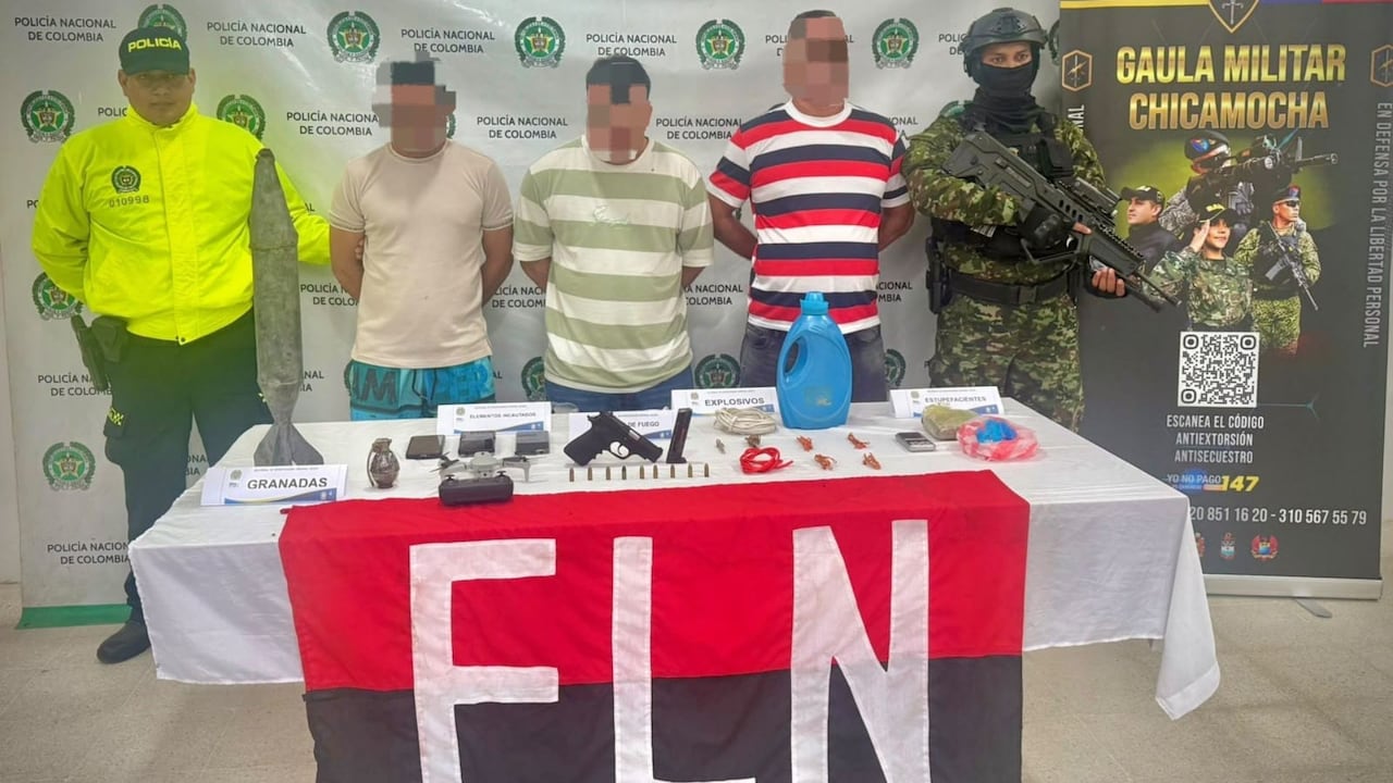 Imagen capturados en operación militar en Cesar