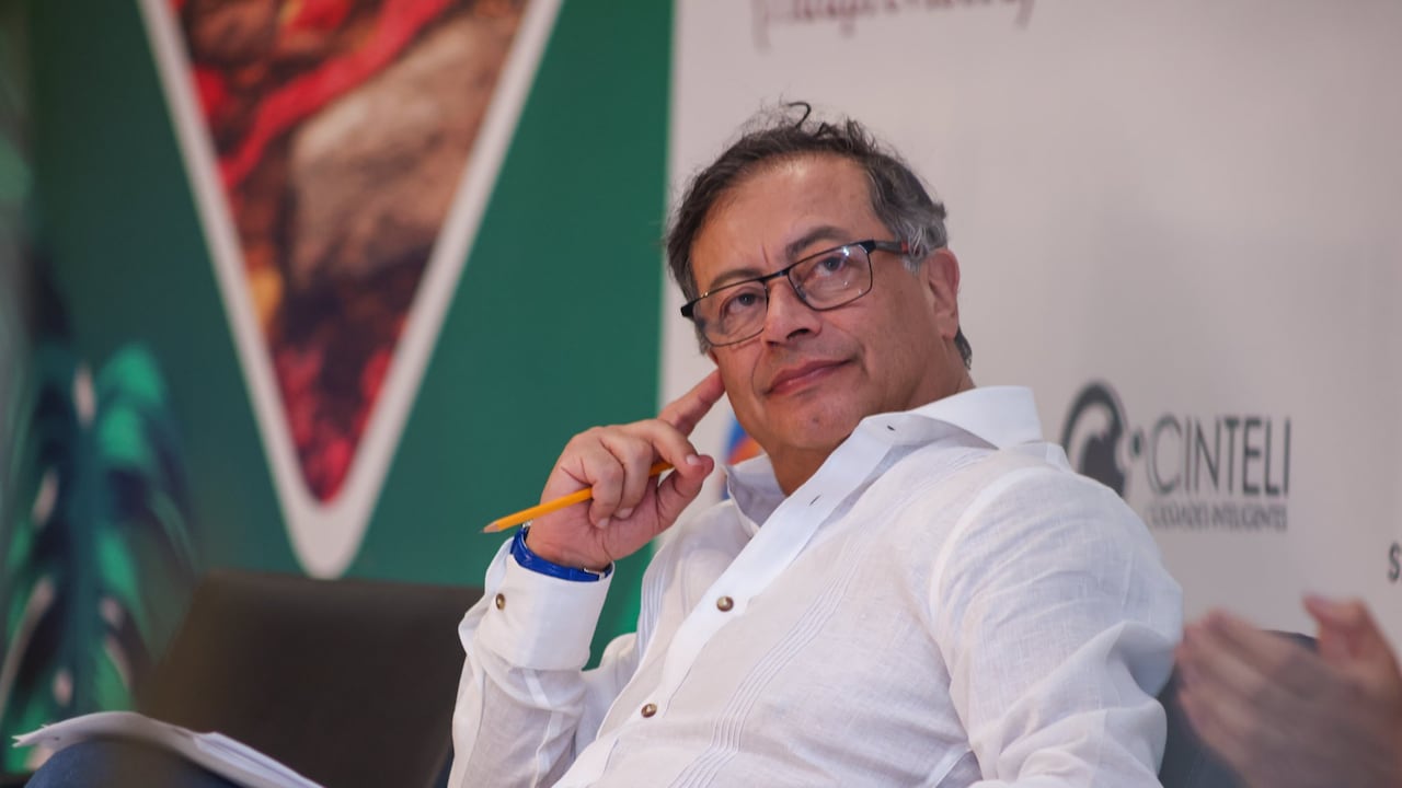 El presidente, Gustavo Petro, participó en el Congreso Nacional de Municipios en Cartagena, en donde propuso eliminar los operadores del ICBF. Foto: Presidencia